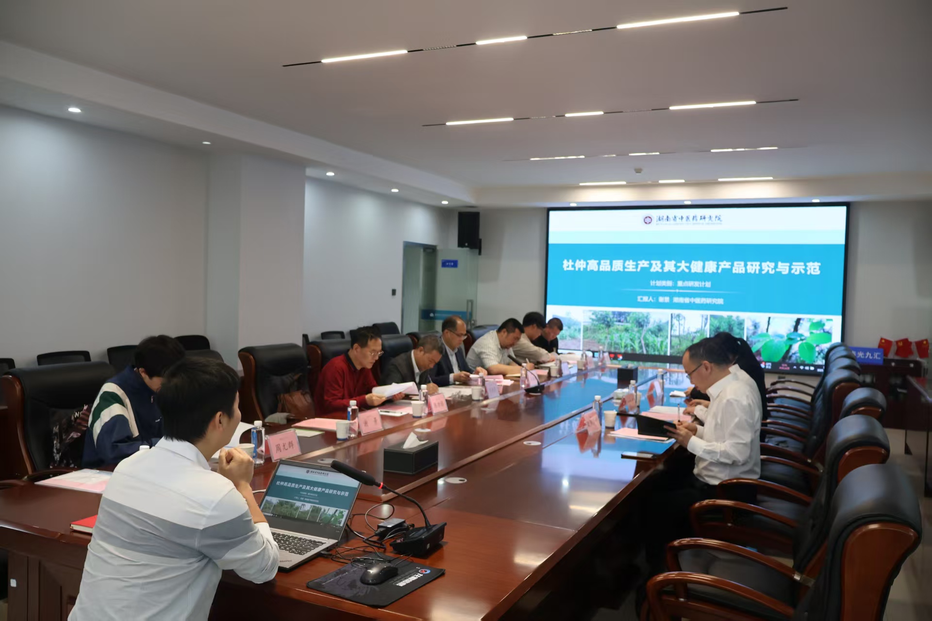 杜仲資源綜合利用技術國家地方聯合工程實驗室應邀參加湖南省重點研發計劃項目交流會，共商資源再生利用與產業發展